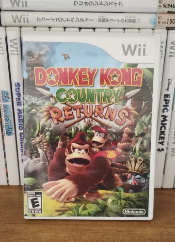 Jogo Original Donkey Kong Country Returns Wii