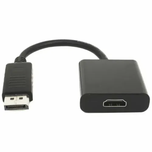 Adaptador DisplayPort para HDMI HDTV - Conector DP para HDMI com Suporte de Vídeo e Áudio