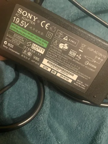 Carregador para notebook Sony 19.5 V ORIGINAL