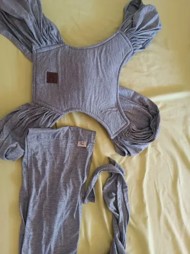 Sling canguru de vestir para bebê