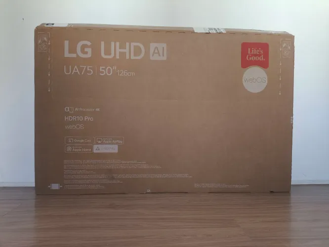 Smart TV LG 50" 4K UHD AI 50UA7500 (Leia a descrição)