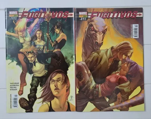 HQ Fugitivos - Minissérie completa Parte 1 e 2 - Fé Cega - Marvel