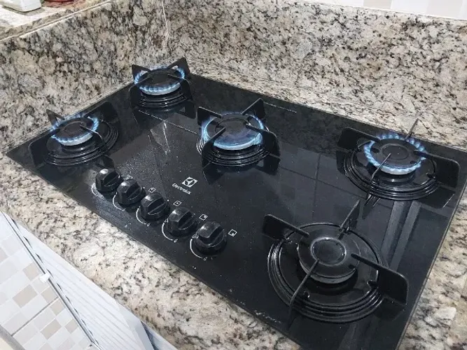 Cooktop Eletrolux de 5 bocas