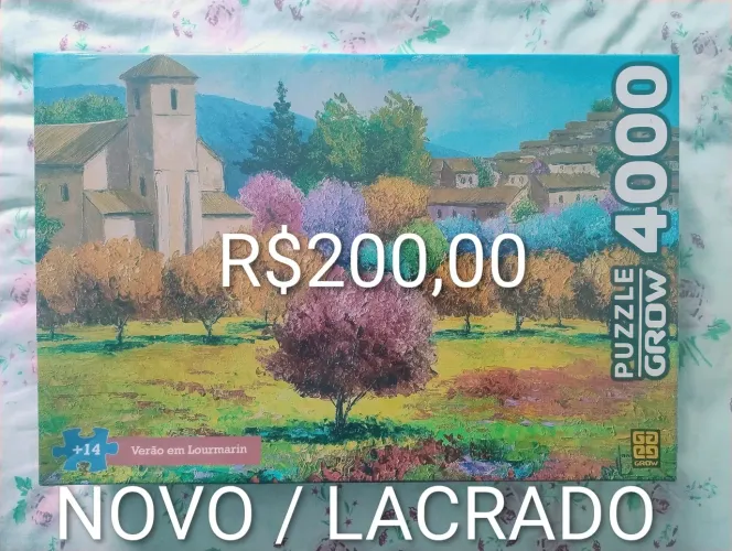 Quebra cabeça Verão em Lourmarin 