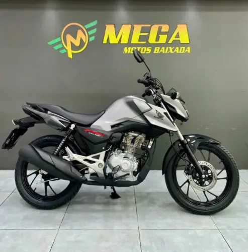 Honda Cg 160 Fan 2026 Prata 0km 
