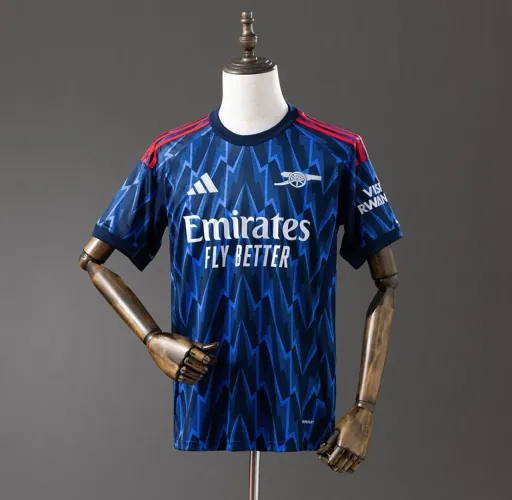 Camisa Arsenal 25/26 Away - Azul | Modelo Torcedor | Tam. GG - Com Etiqueta 