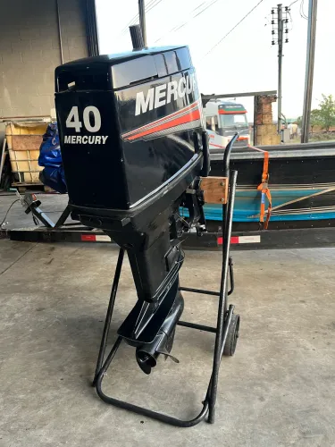 Mercury 40 hp (2018) partida elétrica 