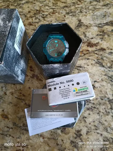 Casio G-Shock GA-B001G-2ADR conectividade bluetooth zero 