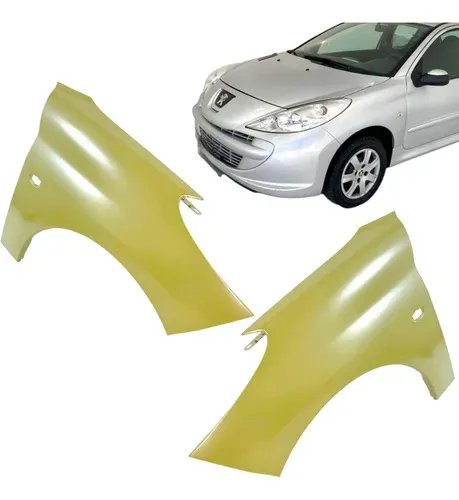 Paralama Peugeot 207 2008 2009 2010 2011 2012