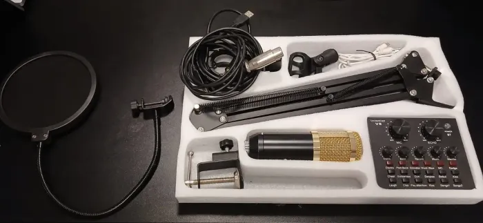 Kit de Microfone Completo