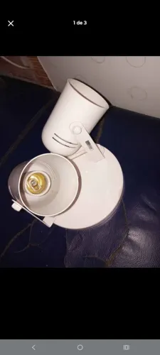 Luminária spot dois focos
