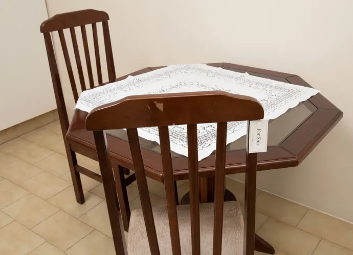 mesa de jantar redonda