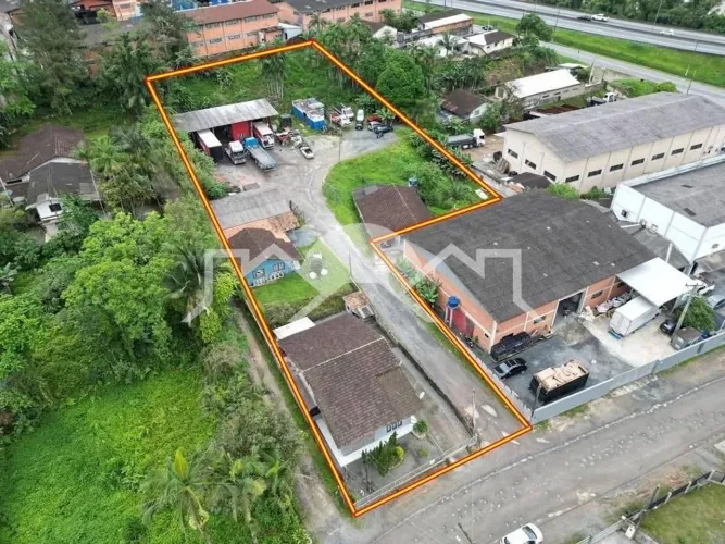 Terreno Industrial 3.934m² Nova Brasilia Jlle