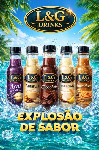 Drinks pronto para beber, prático,gelado.