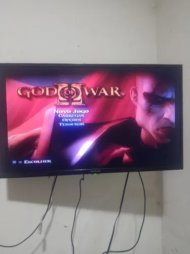 vendo um ps2 com os cabos tres controles sendo um deles sem fio memory card 