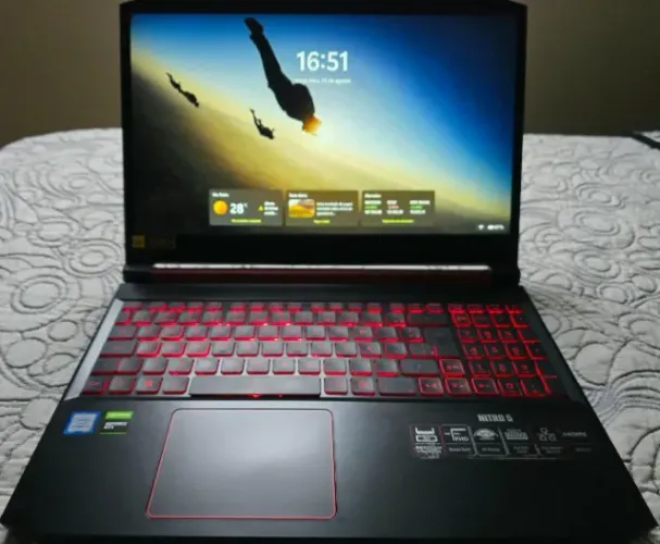 Notebook Gamer Acer Nitro 5 - GTX 1650 - TURBINADO com 24GB RAM