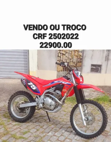 Crf 250 2022 nova unico dono
