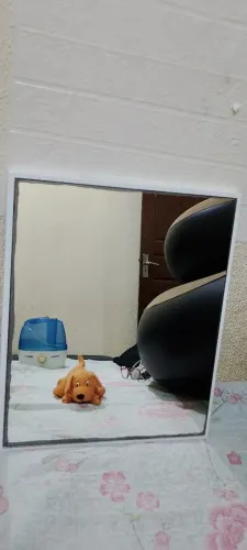 Espelho ideal para banheiro.