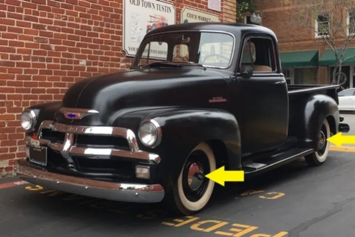 Calota Cromada Chevrolet Boca de Bagre 1954 e 1955 - Jogo