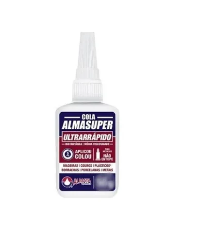 Cola super Instant almasuper Media Visc.ultra 401 Fera 7768 almasuper ultrarrápido