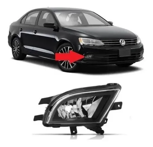 Farol Milha Auxilar Neblina Jetta 2016 2017 2018