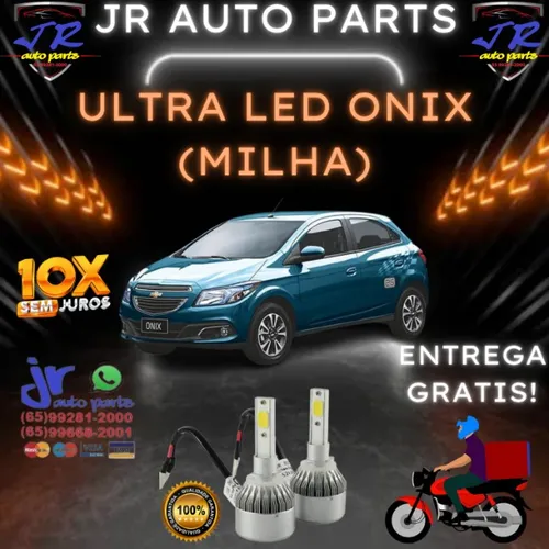 Ultra LED Chevrolet Onix 2016 (Milha)