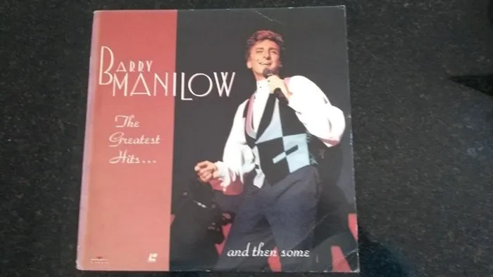 laserdisc barry manilow the greatest hits - importado
