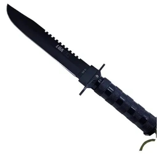 Faca Rambo Kit Sobrevivencia caça pesca Militar Tática Esportiva luatek SLK-A1