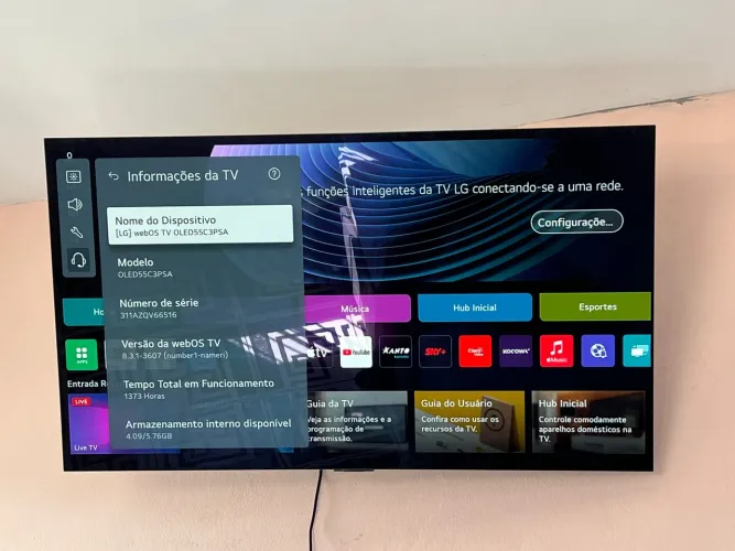 TV LG Oled EVO C3