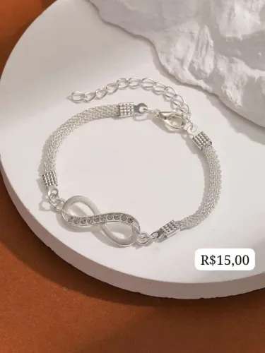 Pulseira e brinco