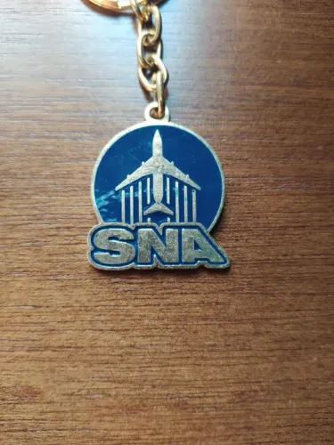 Chaveiro em metal SNA - Sindicato Nacional dos Aeronautas