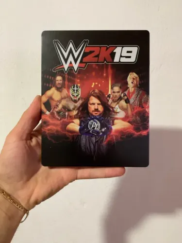 W2k19 WWE steelbook novinha 