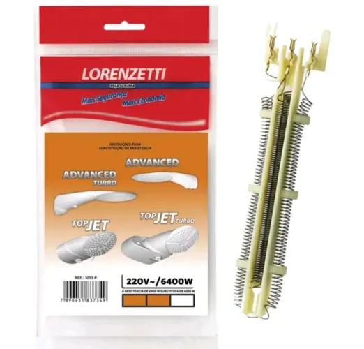 Resistência Lorenzetti 220v, 6400w