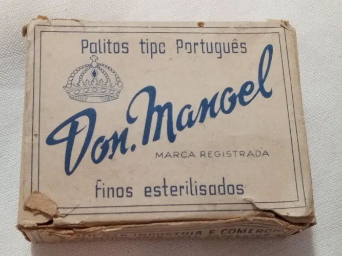 Caixa de Palitos de Dente Don Manuel