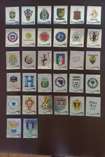 Figurinhas Brilhantes da Copa do Mundo de 2014