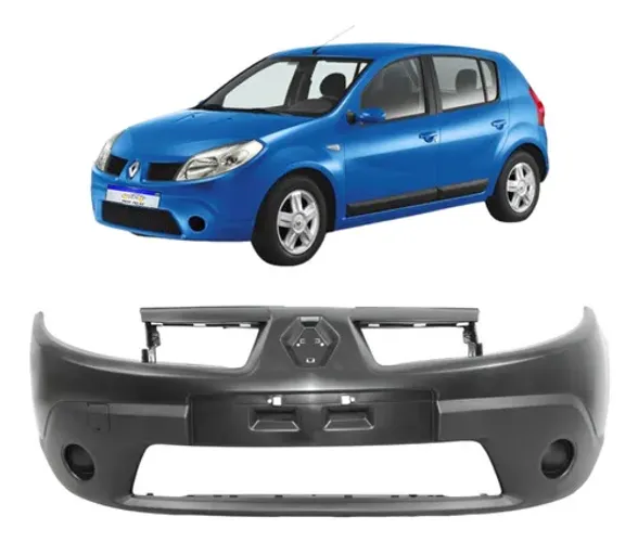 Parachoque Dianteiro Renault Sandero 2008 2009 2010 2011 