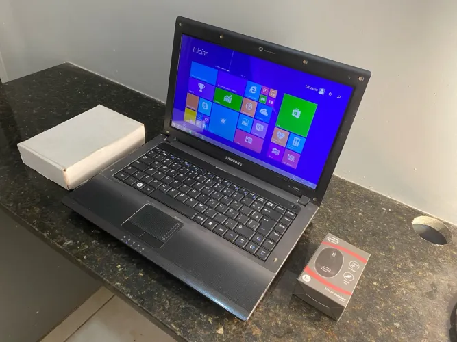 Notebook Samsung RV410 / muito novo e com garantia da loja