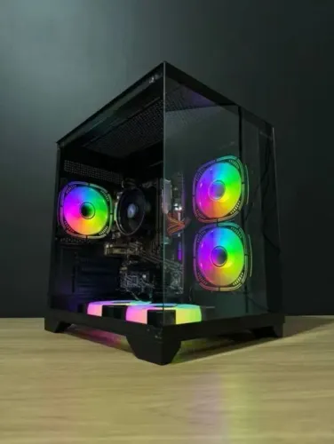 Pc Gamer  Aquário Ryzen 5 4600G 16 De Ram 512 Ssd