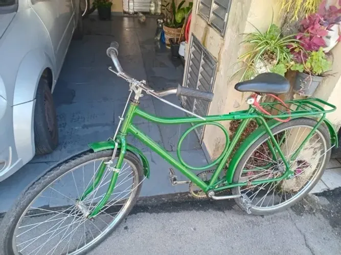 Troca Bicicleta Monark Barra Forte ano 1980