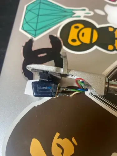 Dj Headshell capsula stanton 505 v3 toca disco vinil