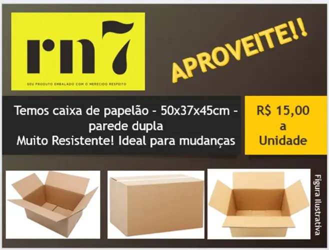 Caixa de Papelão - Parede Dupla