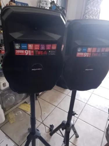 Caixas de som POLYVOX TWS 300W
