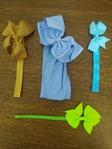Kit De Quatro Laços Para Bebês