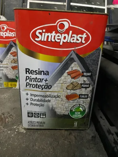 Resina Pintar+Proteção Sinteplast 18 Litros cor Telha