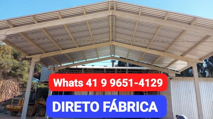 BARRACÃO DIRETO FÁBRICA PRÉ MOLDADO E METÁLICO 