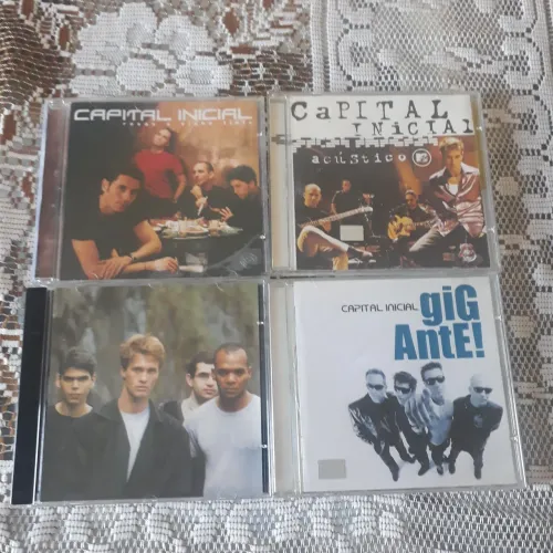 Lote CDs Rock Nacional (Capital e Legião)