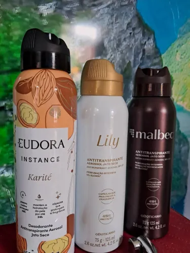 PRODUTOS Boticário. PREÇOS VARIADOS.