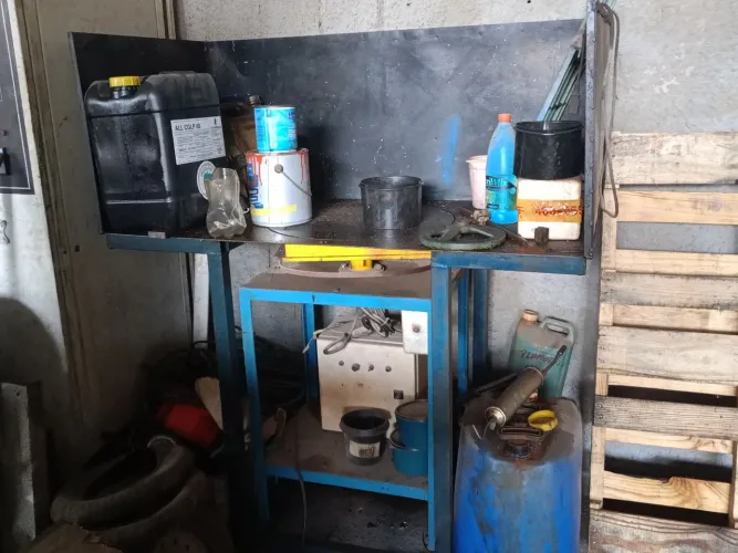 Bancada de solda 