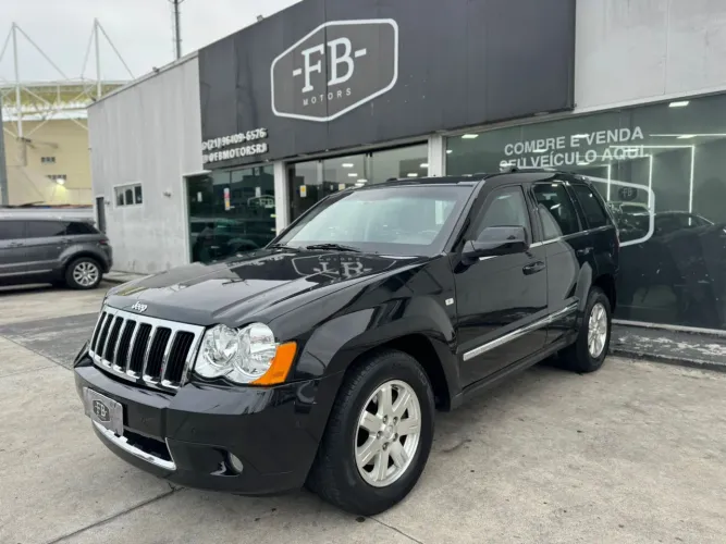 Jeep Grand Cherokee 2008 Blindada+4.7 v8+aut/tip+4x4+toplinha+novissima!!!