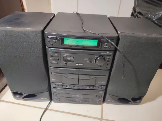 Som Philips Mini System - Usado